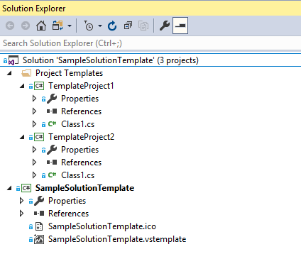 How to Create a Multi Project Solution Template in Visual Studio | JM ...