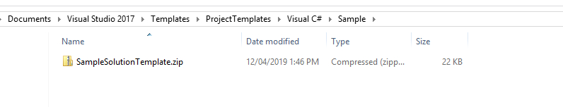 Basic Mutli Project Solution Template VS Folder.png