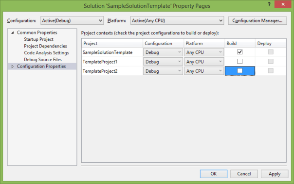 New Project Template Project Configuration.png